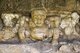 Thailand: Stucco dwarf motif on the lower walls of the Khao Klang Nai Monument (7th century CE), Si Thep Historical Park, Phetchabun Province